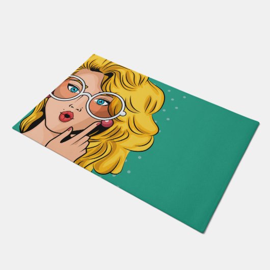 女#1 ドアマット (アングル)