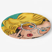 女#1 ペーパープレート (アングル)