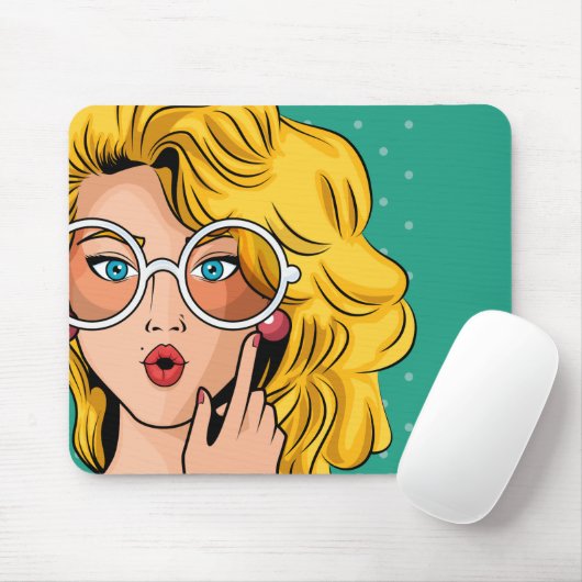 女#1 マウスパッド (マウス)