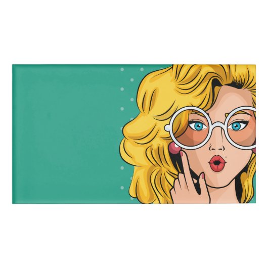 女#1 名札 (正面)