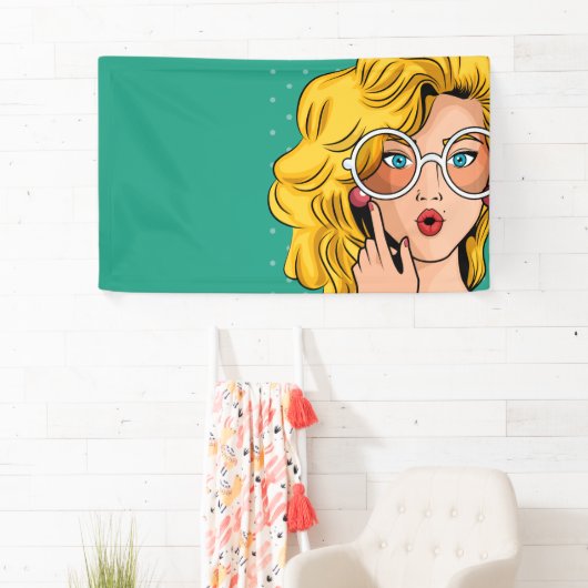 女#1 横断幕 (インサイチュ)