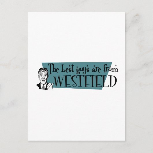 奴ら最高のはウェストフィールド ポストカード (正面)
