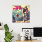 奴を落とす時 自転車 ポスター (ホームオフィス)