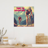 奴を落とす時 自転車 ポスター (キッチン)