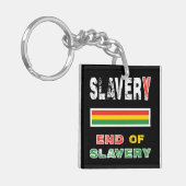 奴隷制度の終わり キーホルダー (正面左)