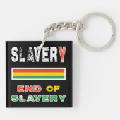 奴隷制度の終わり キーホルダー (裏面)