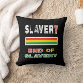 奴隷制度の終わり クッション (ブランケット)
