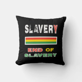 奴隷制度の終わり クッション