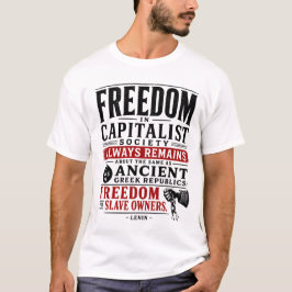 奴隷所有者の自由 Tシャツ