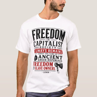 奴隷所有者の自由 Tシャツ