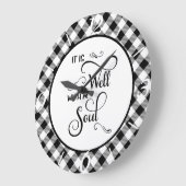 好い塩梅 ラージ壁時計 (傾斜)