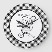 好い塩梅 ラージ壁時計 (正面)