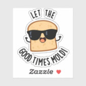 好い時にパンを焼おもしろいく シール (シート)