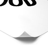 好い時にパンを焼おもしろいく ポスター (角)