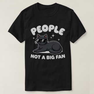 好きじゃないってば | のんきな黒猫 | おもしろ寝正直グッズ Tシャツ