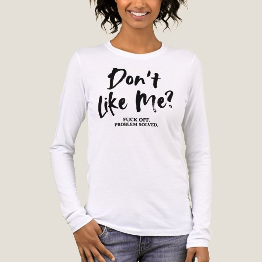 好きじゃないなら好きじゃないで トライブレンドTシャツ (正面)