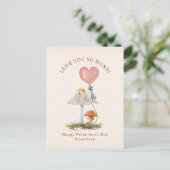 好きだからキノコ教室バレンタイン ポストカード (スタンド正面)