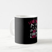 好きだけど、猫が大好き コーヒーマグカップ (正面左)