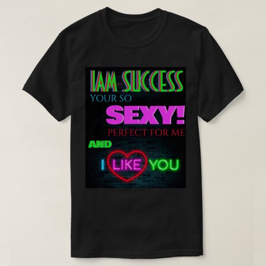 好きです Tシャツ (デザイン正面)