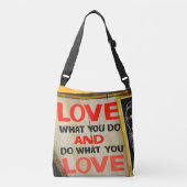 好きなことをし、好きなことをする クロスボディバッグ (正面)