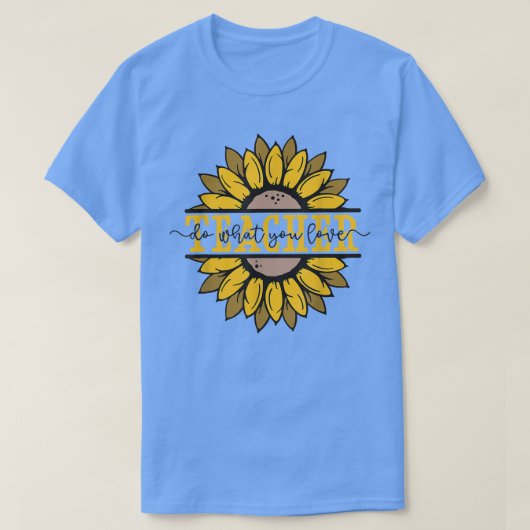 好きなことをする先生モチベーションQu Tシャツ (デザイン正面)