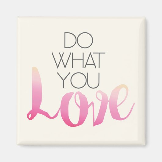 好きなことをする2 マグネット (正面)