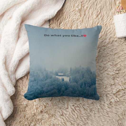 好きなことをする – やる気を起こさせる装飾用クッション クッション (ブランケット)