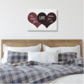好きなことをする キャンバスプリント (インサイチュ (寝室))