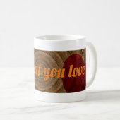 好きなことをする コーヒーマグカップ (正面右)