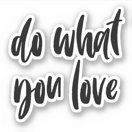 好きなことをする シール (正面)