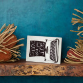 好きなことをする フォトプラーク (側面)