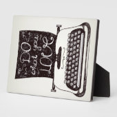 好きなことをする フォトプラーク (側面)