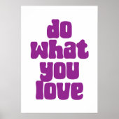 好きなことをする ポスター (正面)