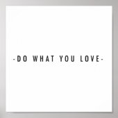 好きなことをする ポスター (正面)