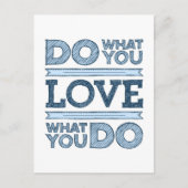 好きなことをする&好きなことをする ポストカード (正面)