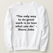 好きなことをする💡 | 自分のすることを愛する» スウェットシャツ (デザイン正面)