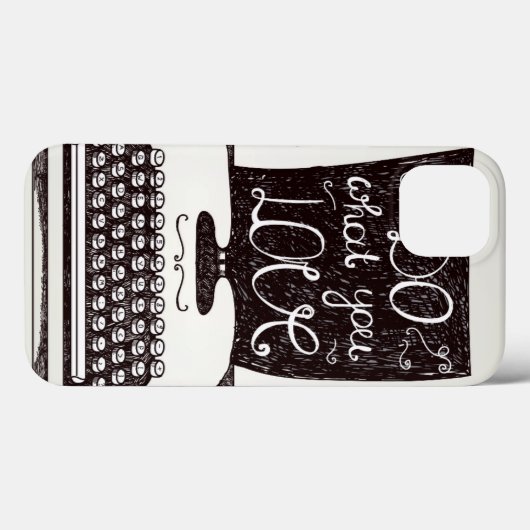 好きなことをする Case-Mate iPhoneケース (裏面 (横))