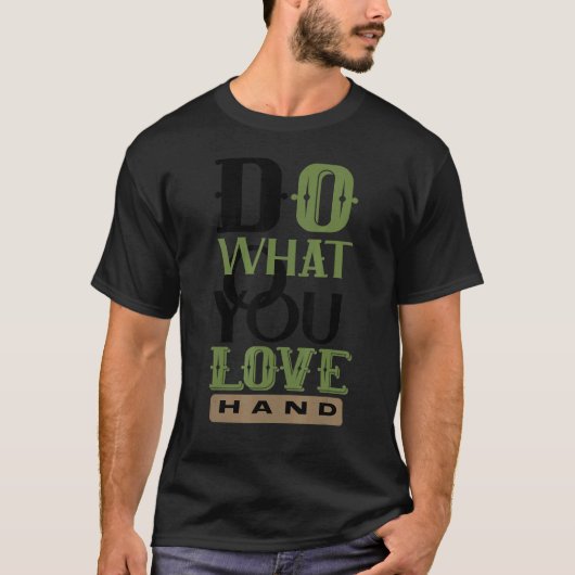 好きなことをする Tシャツ (正面)