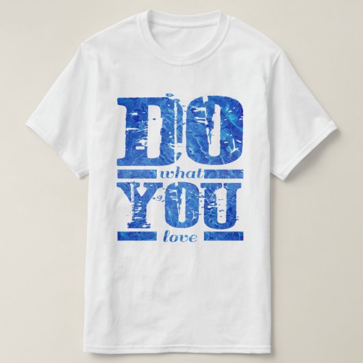 好きなことをする Tシャツ (デザイン正面)