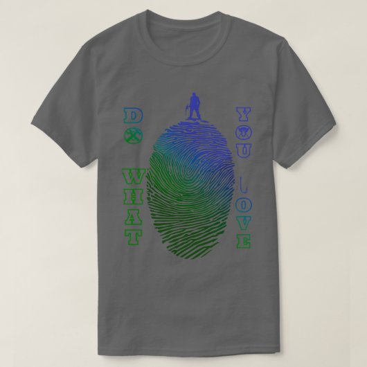 好きなことをする Tシャツ (デザイン正面)
