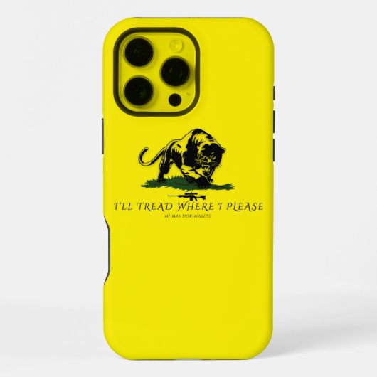 好きなところに足を踏み入れる iPhoneケース (裏面)