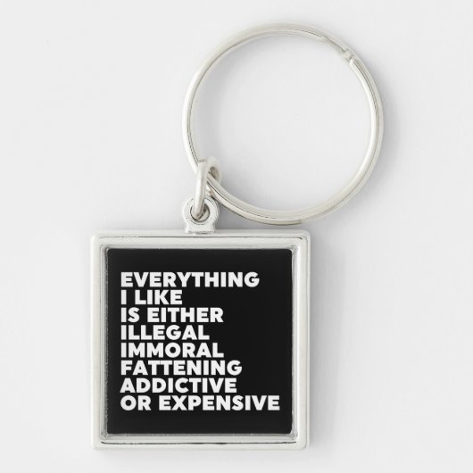 好きなものすべて キーホルダー (正面)