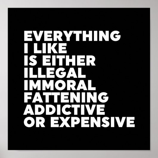 好きなものすべて ポスター (正面)