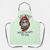 「好きなようにやってるおもしろいよ エプロン (正面)