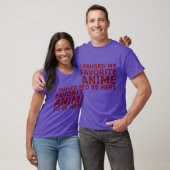 好きなアニメ少年 Tシャツ (ユニセックス)