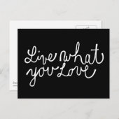 好きなスローガンを生やる気を起こさせるきる ポストカード (正面/裏面)