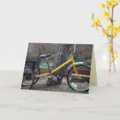 好きなトライクもしに乗れる カード (黄色い花)