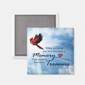 好きな人が好きなら(鳥)ショウジョウコウカンチョウ マグネット (正面/裏面)