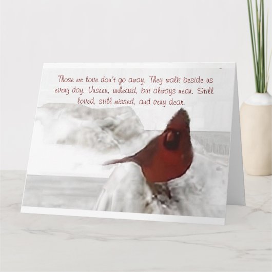 好きな人は大きく遠くにない カード (正面)