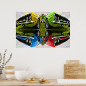 好きな味 – 1970プリマスのロードランナー ポスター (キッチン)